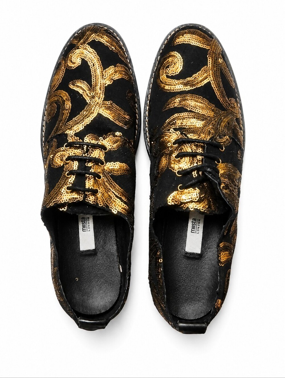 MIISTA | ‘Eloise’ Sequin Oxfords in Size EU 40 / US 10 - Picture 4 of 6